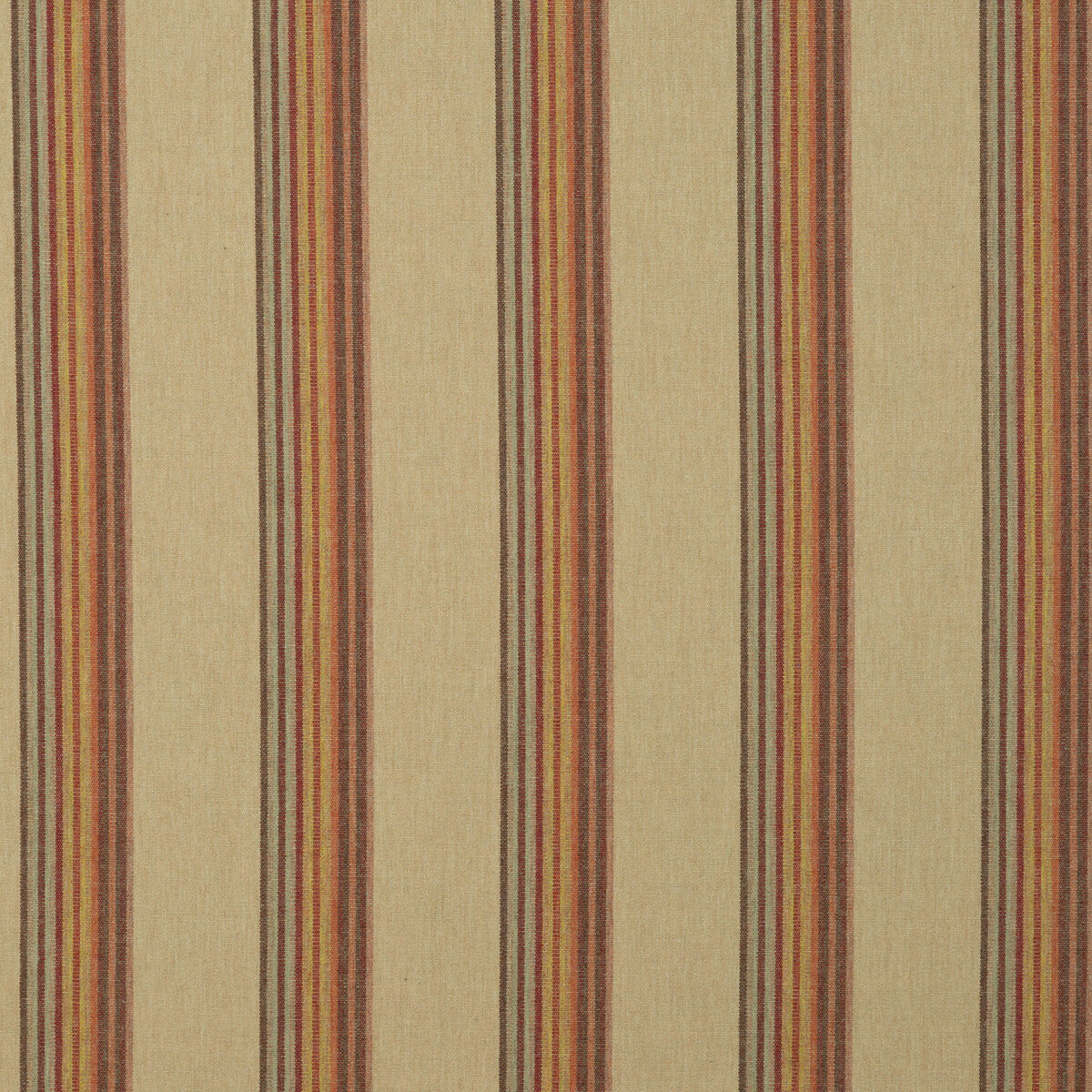 Twelve Bar Stripe - Sand/Rose - FD614.N107.0 - Mulberry Fabric - Mulberry Fabric