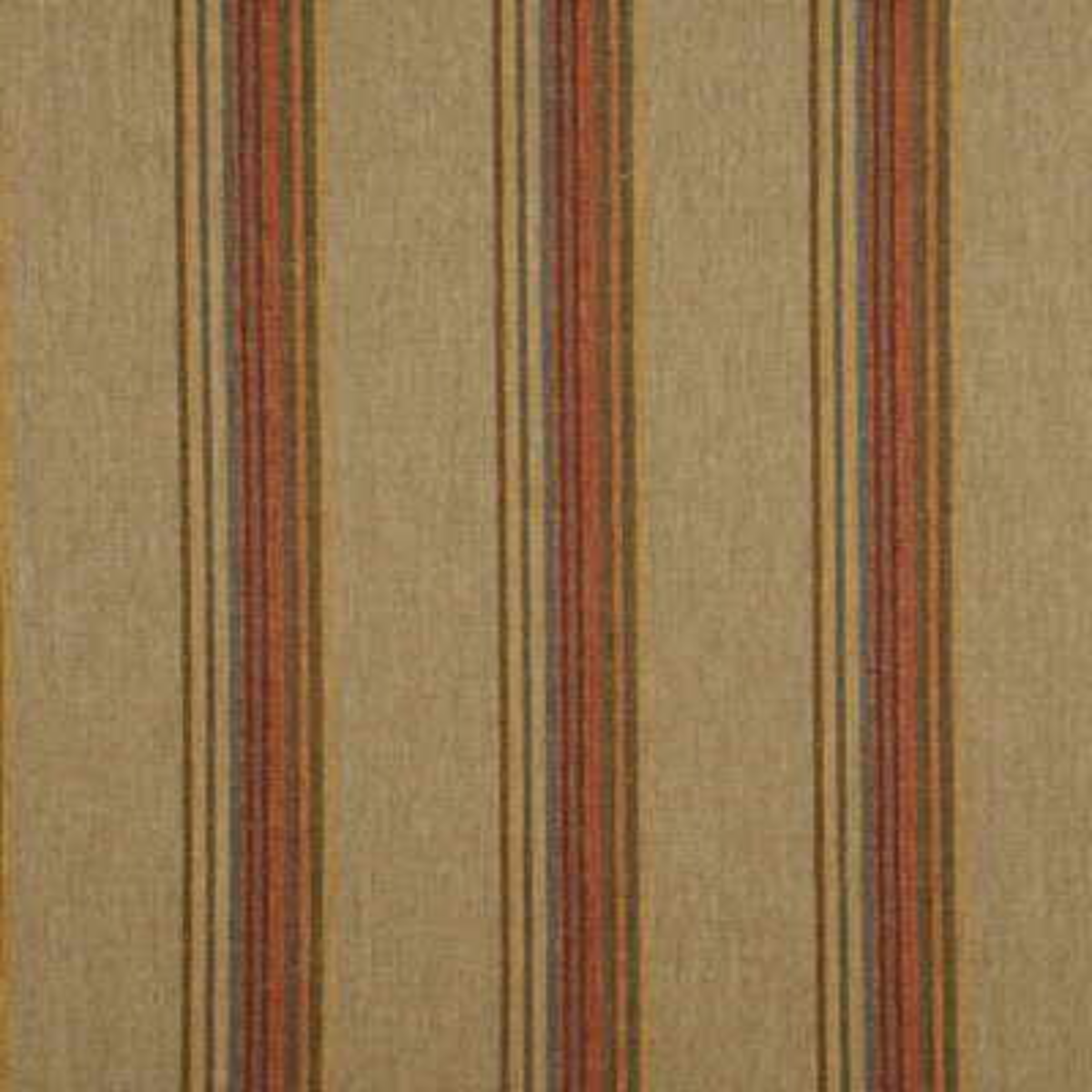 Twelve Bar Stripe - Sage/Sand/Wine - Mulberry Fabric
