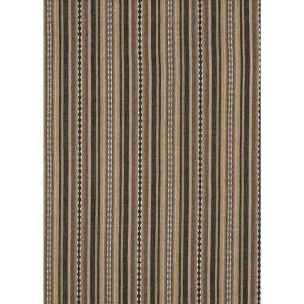 Fd731a1300 Dalton Stripe Charcoal Bronze Mulberry Fabric - MULBERRY Fabric