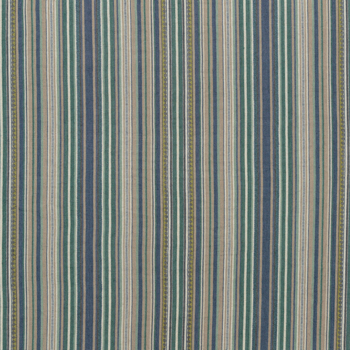 Tapton Stripe - Teal/Indigo - FD735.R46.0 - Mulberry Fabric - Mulberry Fabric