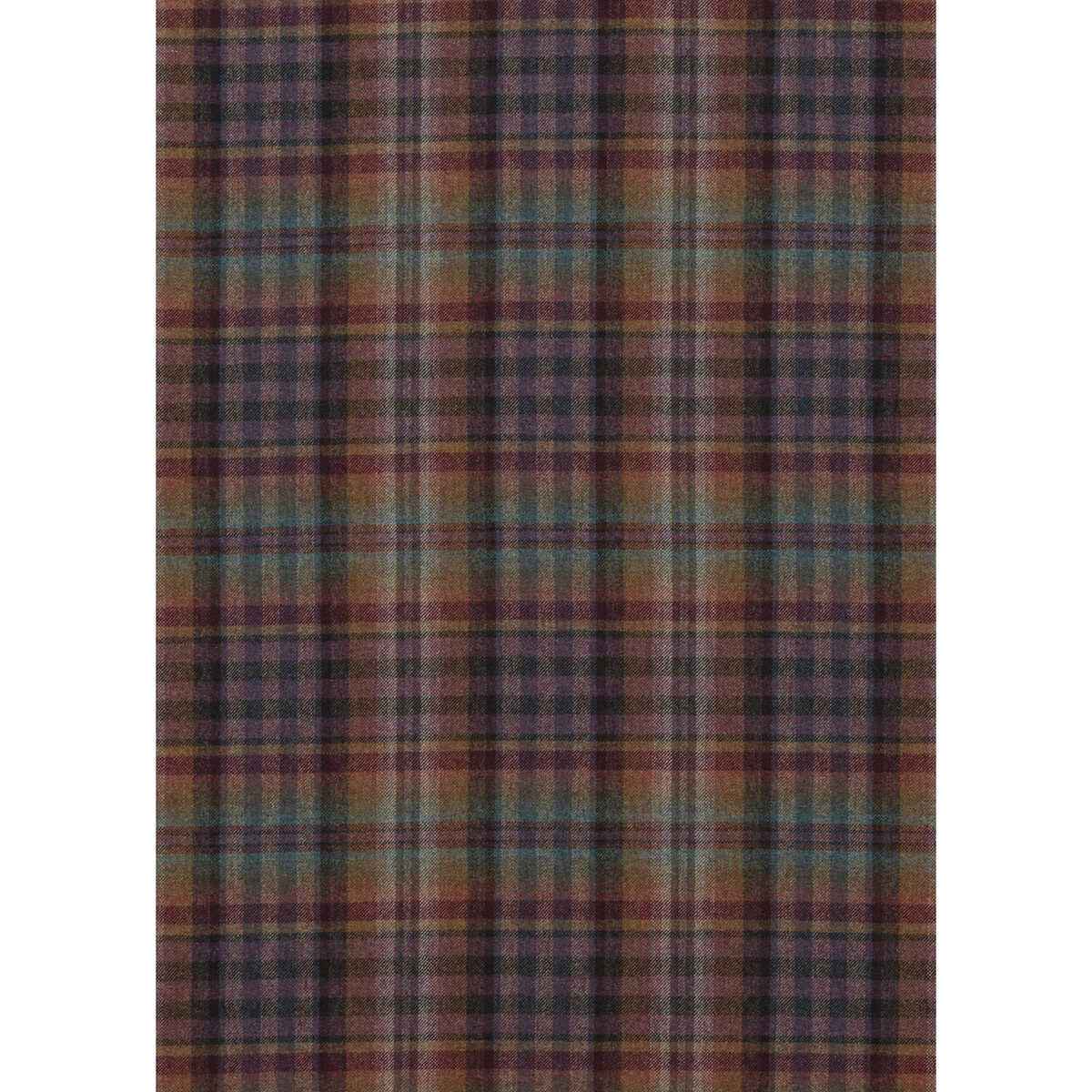 Fd748r350 Nevis Teal Sienna Mauve Mulberry Fabric - MULBERRY Fabric