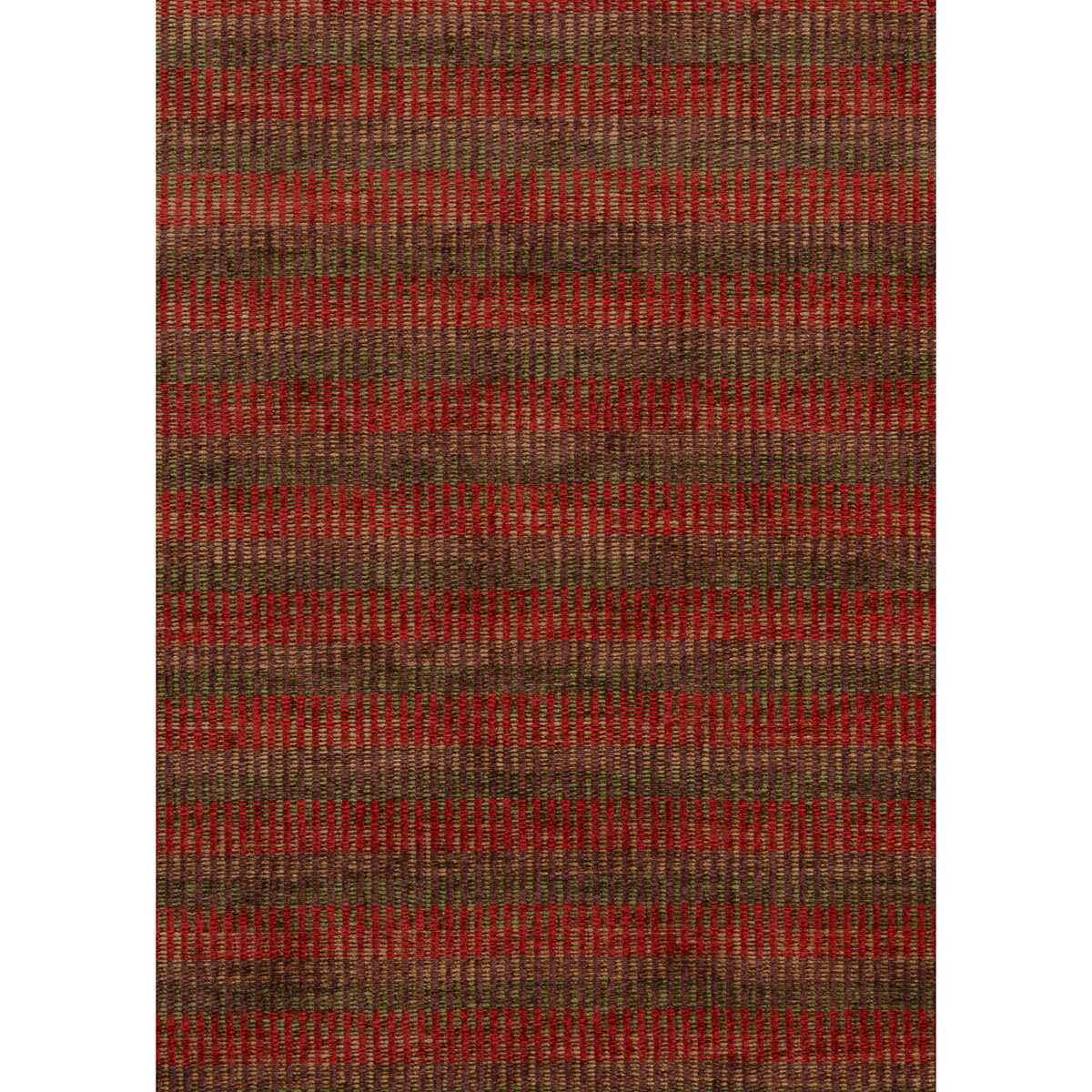 Fd761v1170 Rattan Chenille Red Green Mulberry Fabric