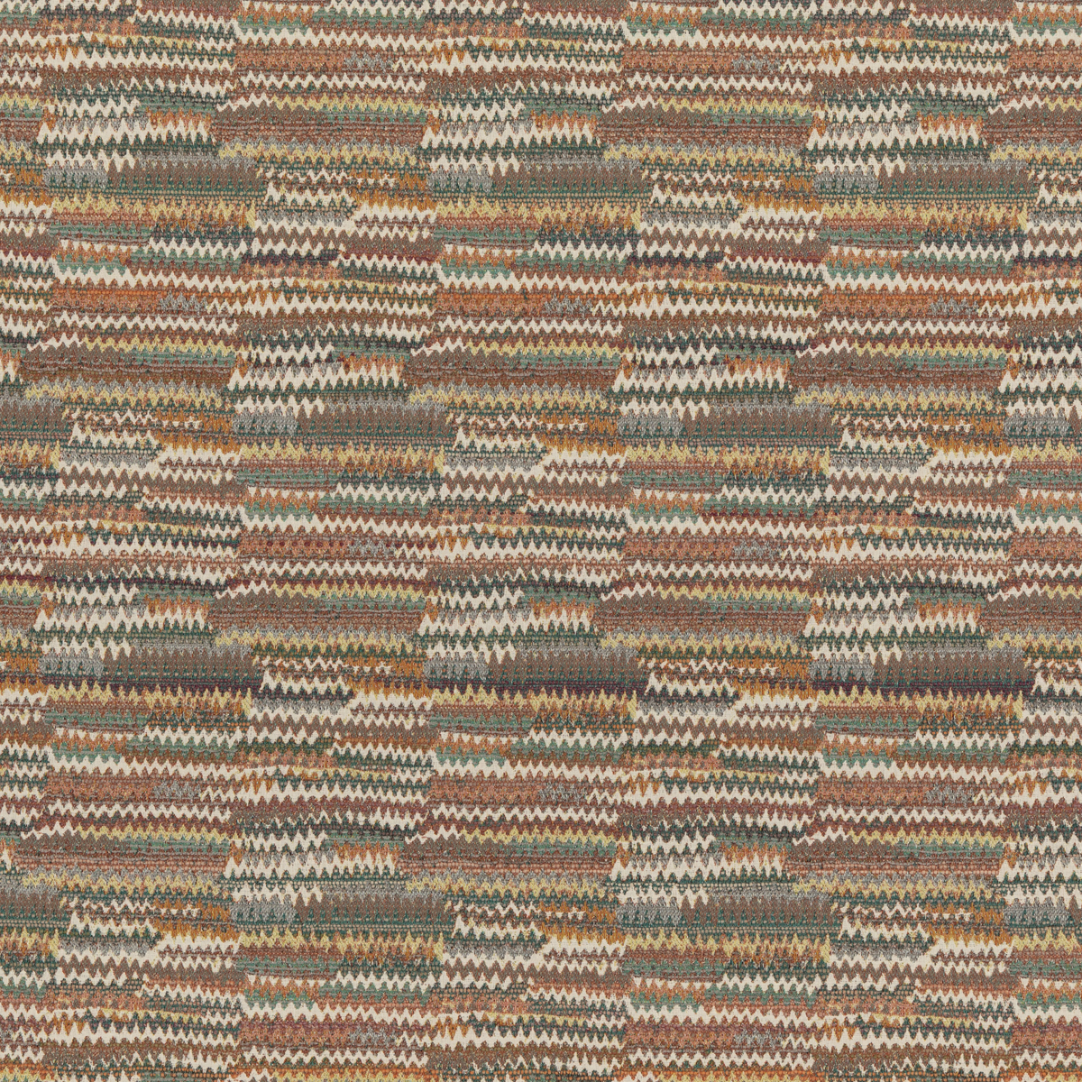 Landscape - Red/Plum - Mulberry Fabric
