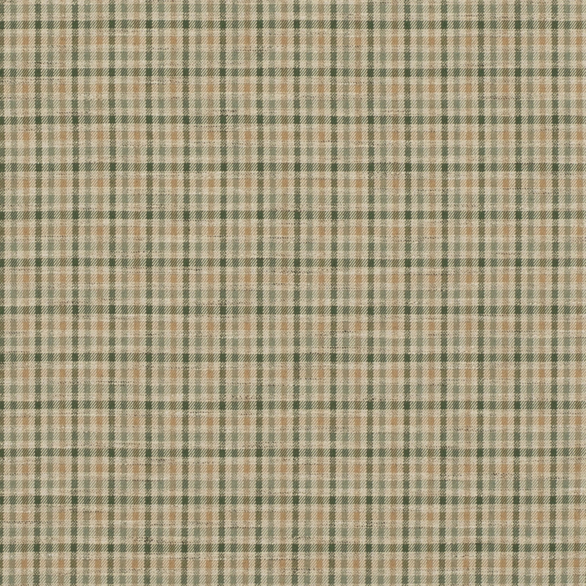 Babington Check - Green/Sand - FD810.S25.0 - Mulberry Fabric - Mulberry Fabric