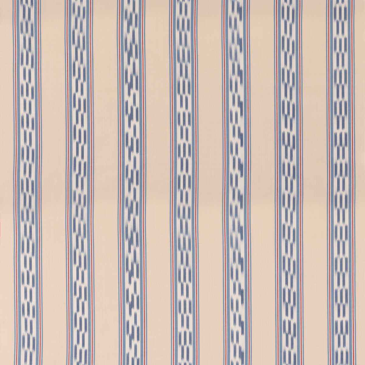 Fd819g1030 Breezy Stripe Blue Red Mulberry Fabric
