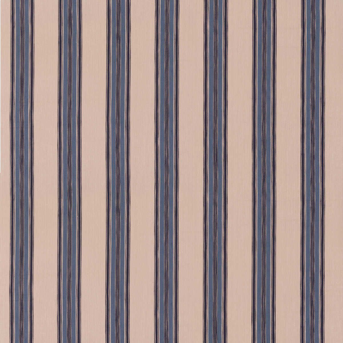 Falmouth Stripe - Indigo - MULBERRY Tela