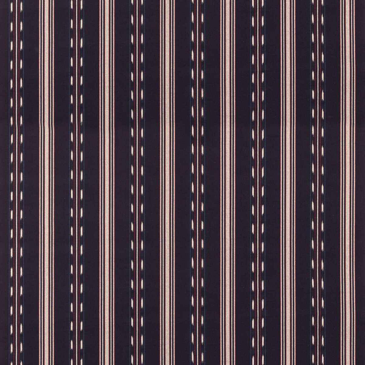 Fd830g1030 Eastwind Stripe Indigo Red Mulberry Fabric