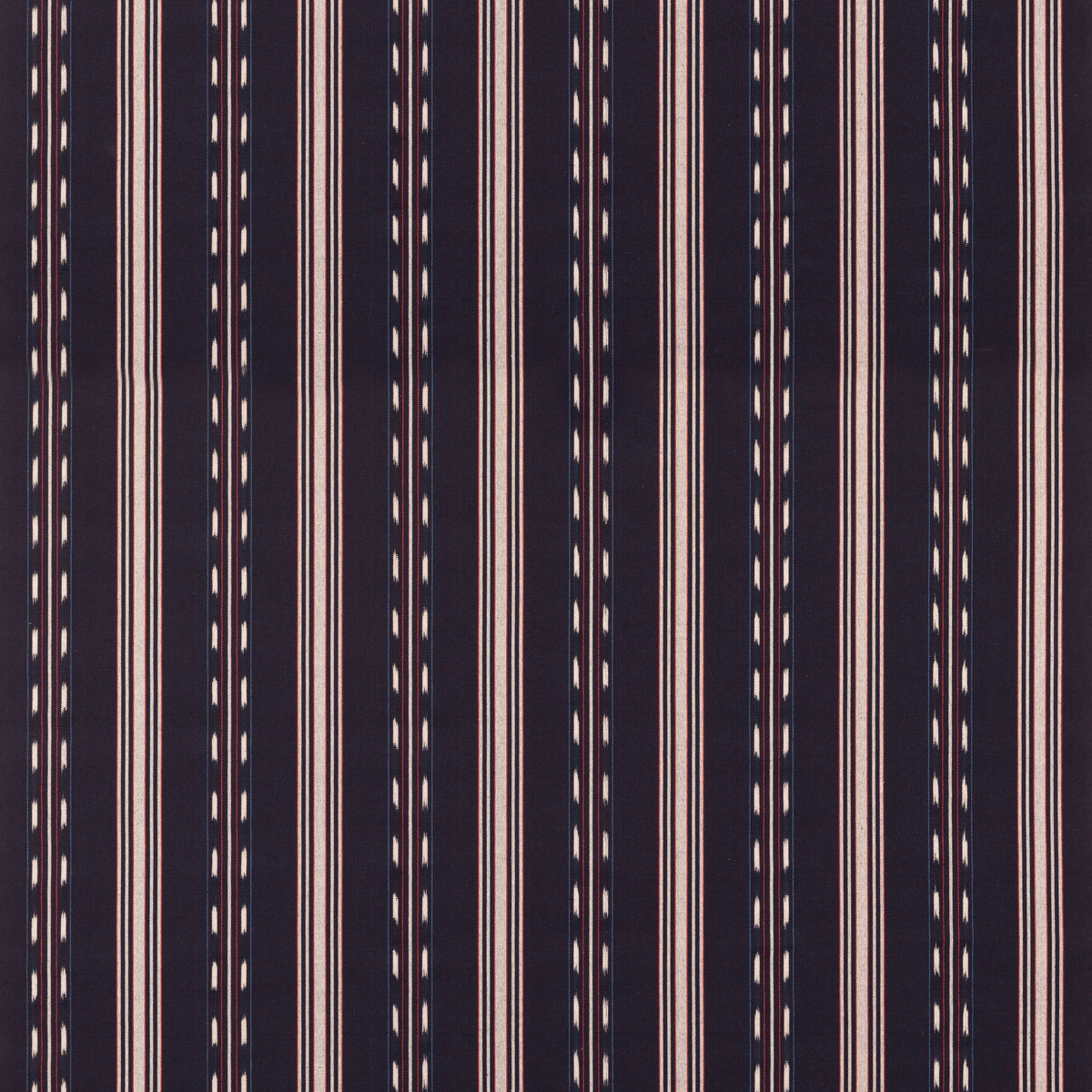 Eastwind Stripe - Indigo/Red - FD830.G103.0 - Mulberry Fabric - Mulberry Fabric