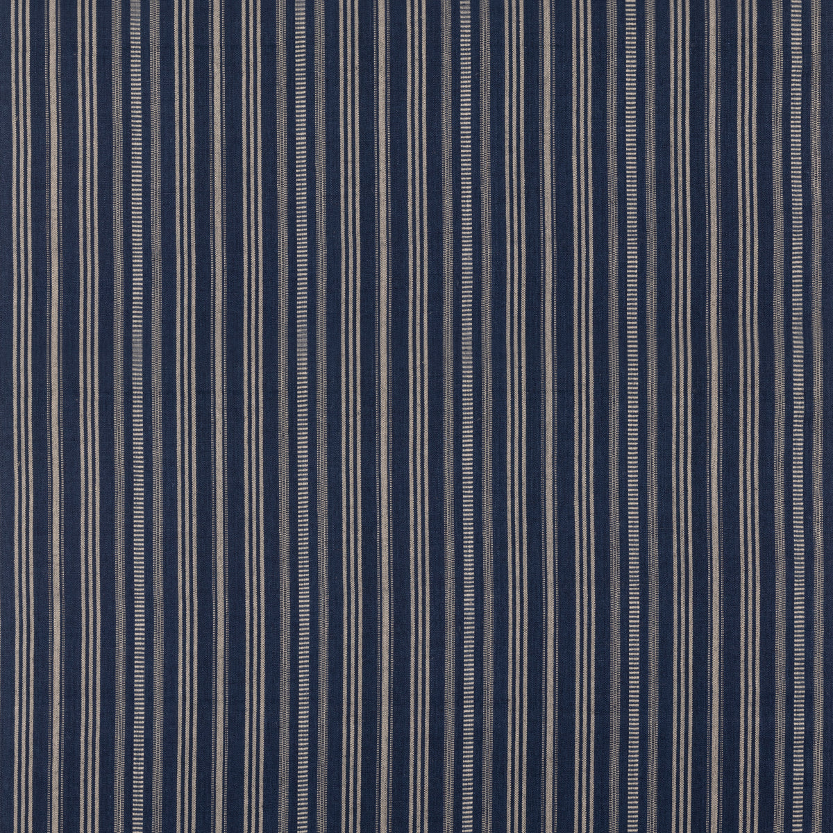 Signal Stripe - Indigo - FD831.H10.0 - Mulberry Fabric - Mulberry Fabric