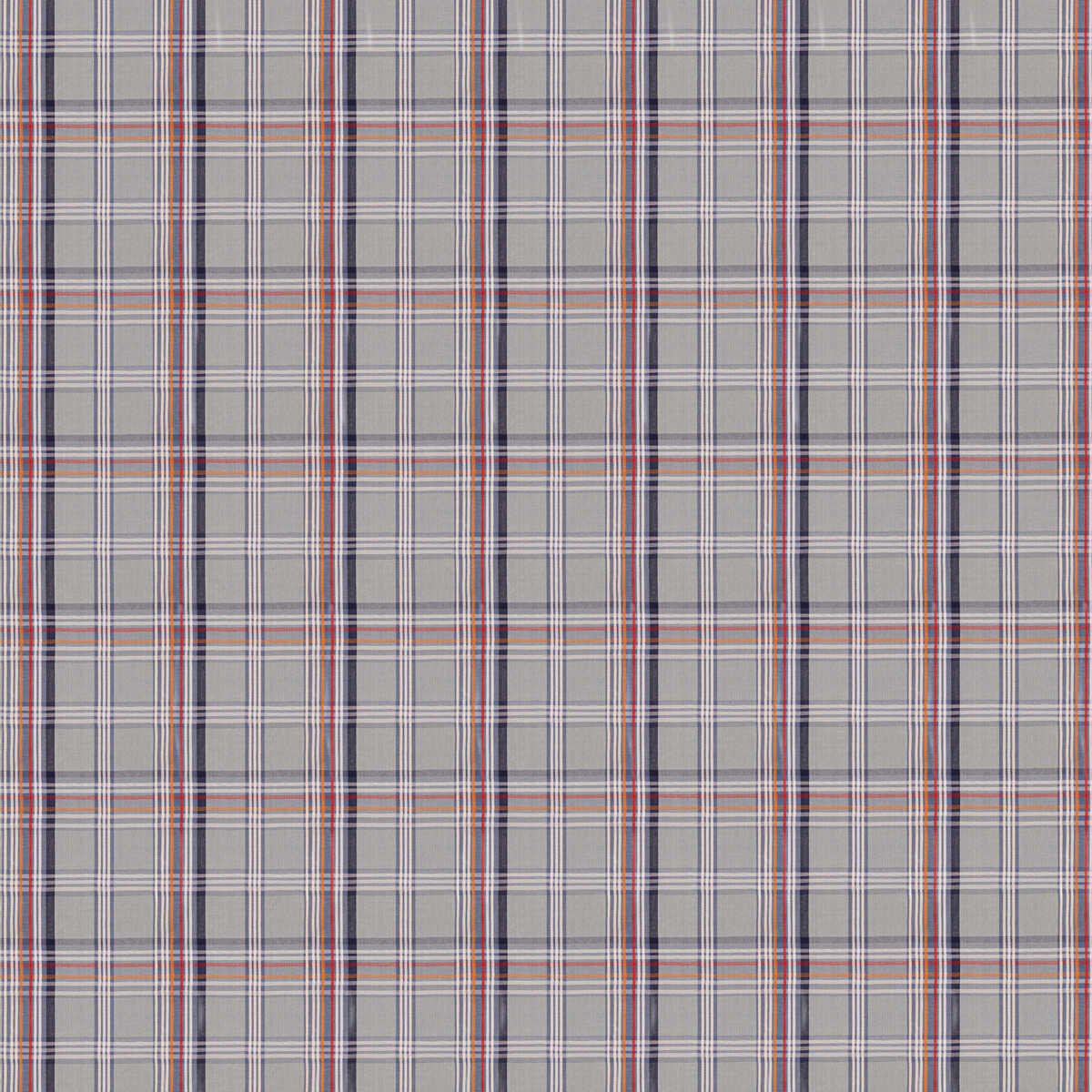 Ocean Check - Blue - MULBERRY Tela