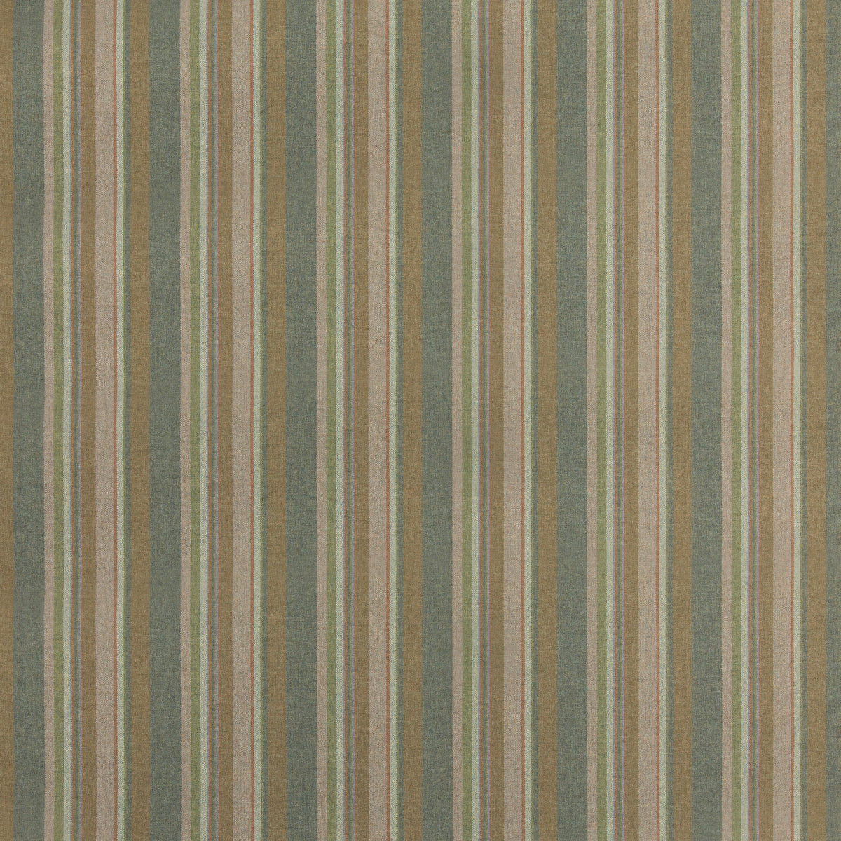Lindisfarne Stripe - Lovat - FD839.R106.0 - Mulberry Fabric