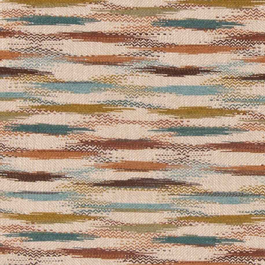 Fd850r240 Felbrigg Teal Chestnut Mulberry Fabric