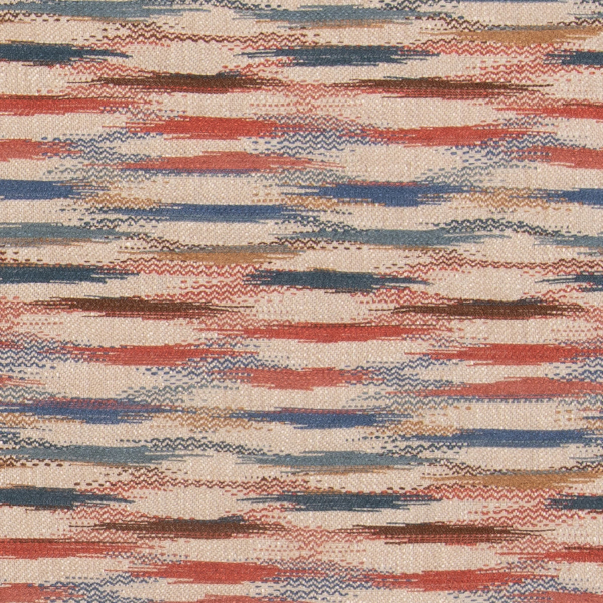 Felbrigg - Red/Blue - FD850.V110.0 - Mulberry Fabric - Mulberry Fabric