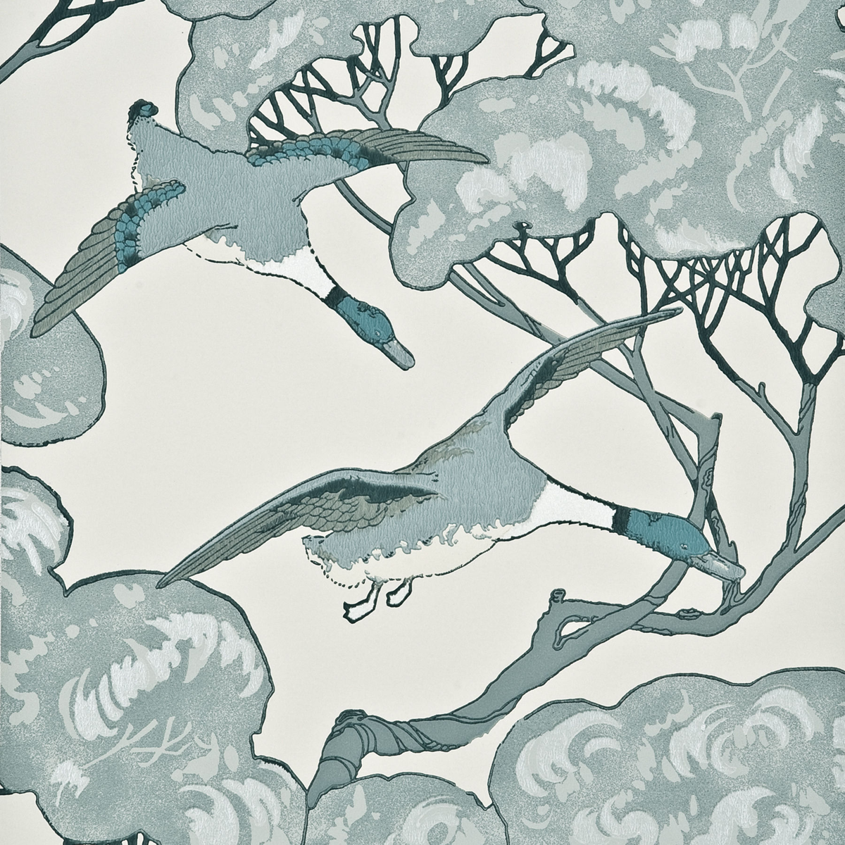 Flying Ducks - Aqua