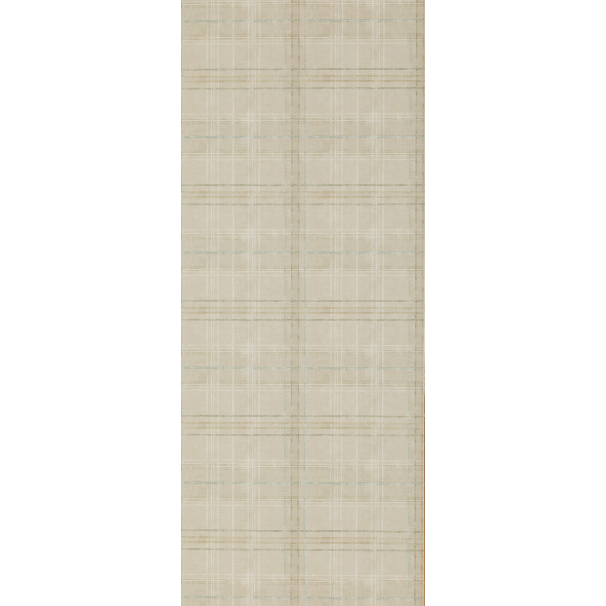 Shetland Plaid - Stone - Mulberry Wallpaper
