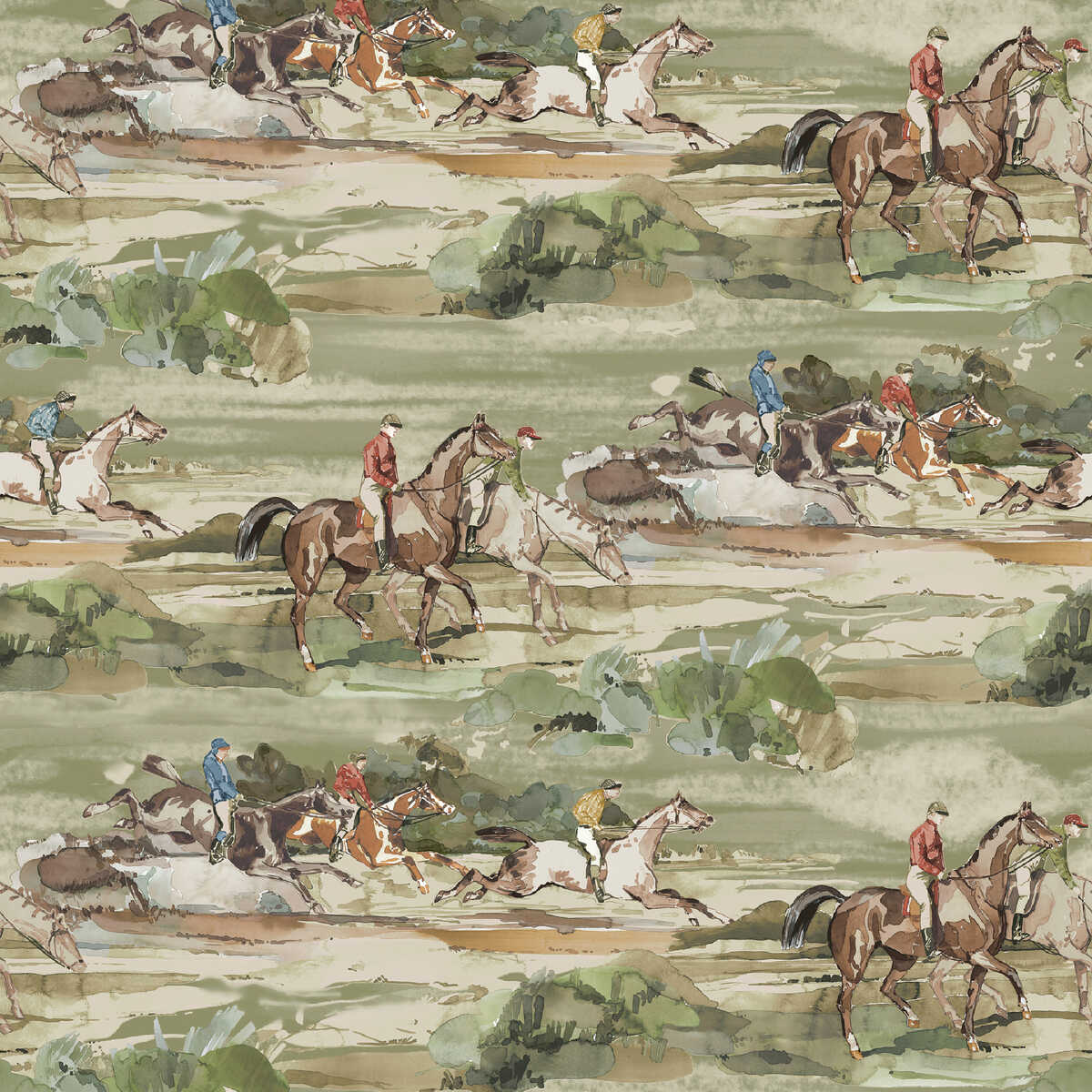 Morning Gallop - Antique