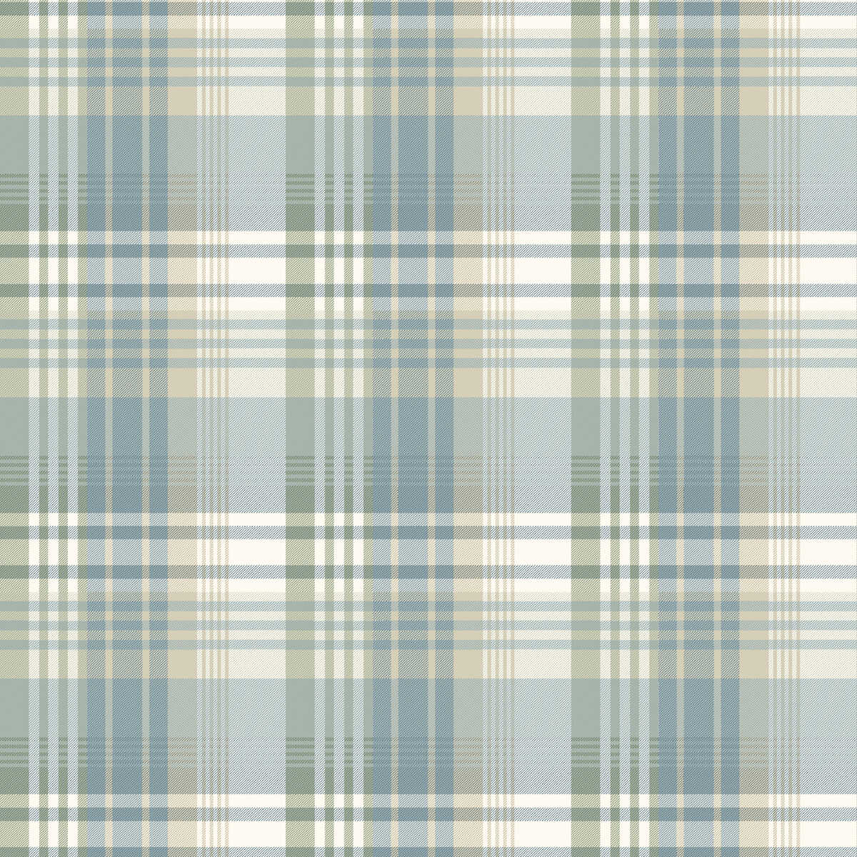 Mulberry Ancient Tartan - Aqua