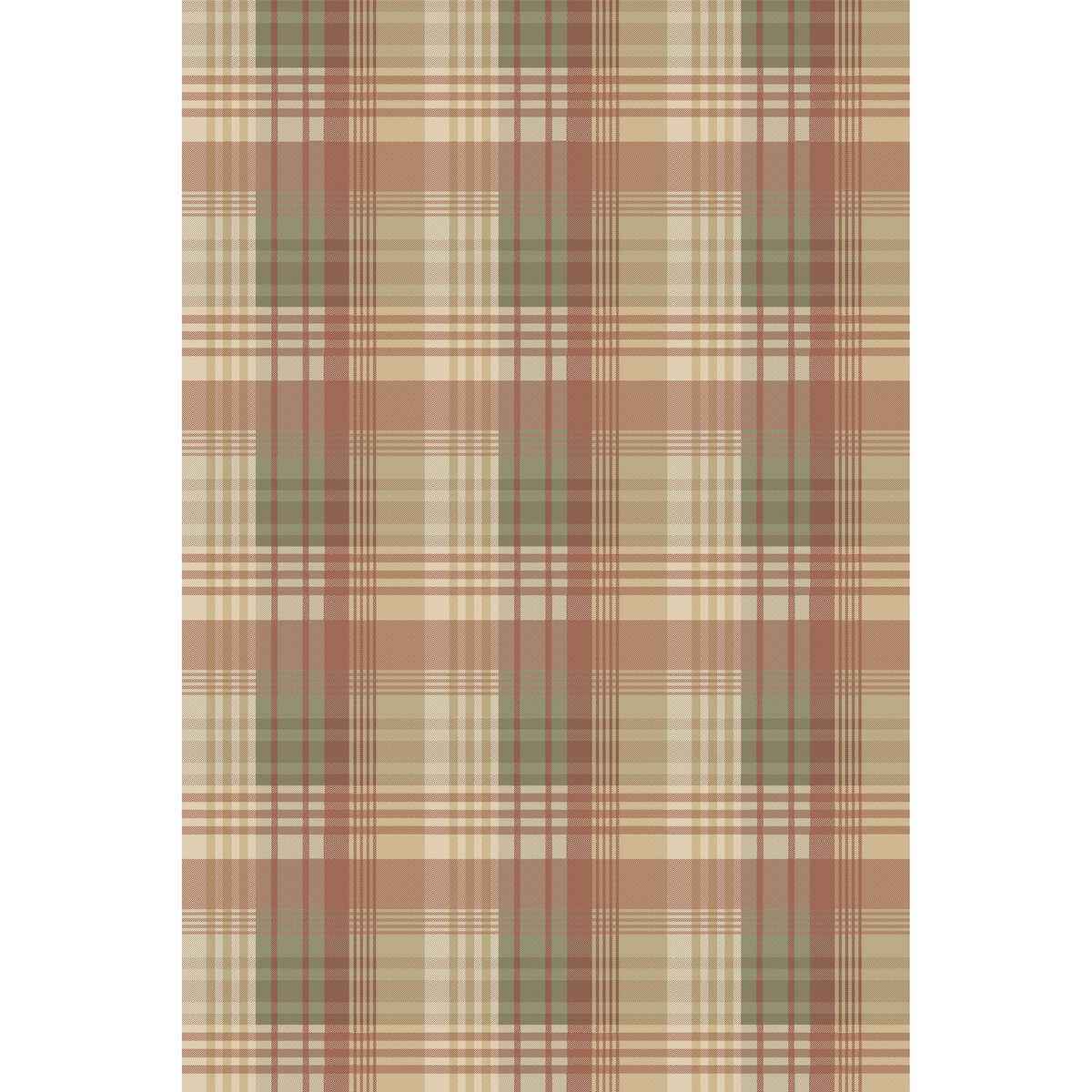 Fg100r1140 Mulberry Ancient Tartan Lovat Red Mulberry Wallpaper - MULBERRY Wallpaper