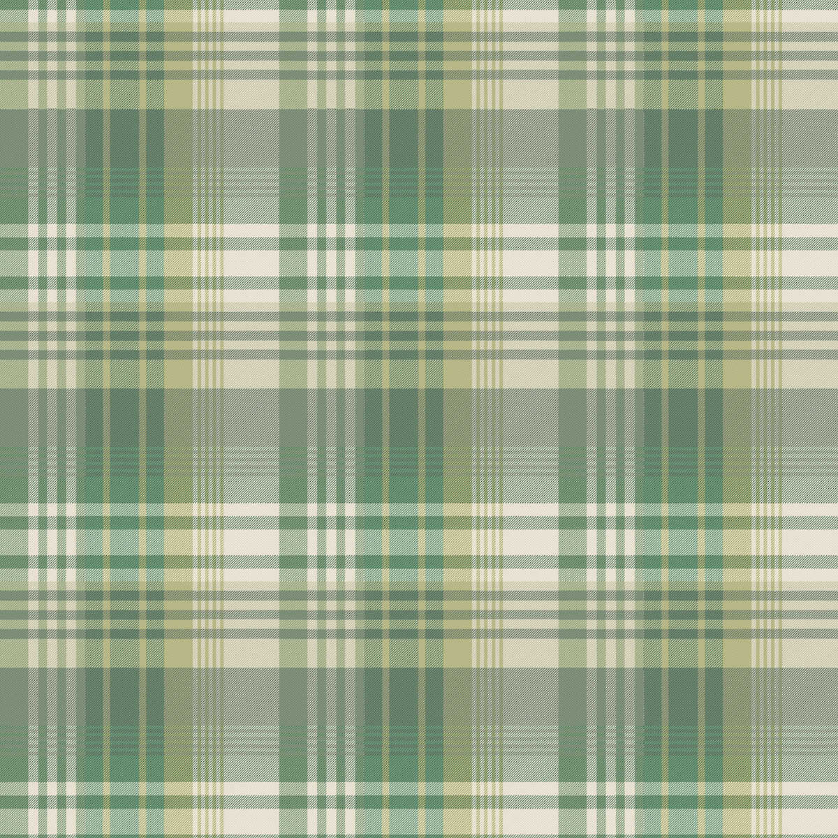 Mulberry Ancient Tartan - Emerald - MULBERRY Wallpaper