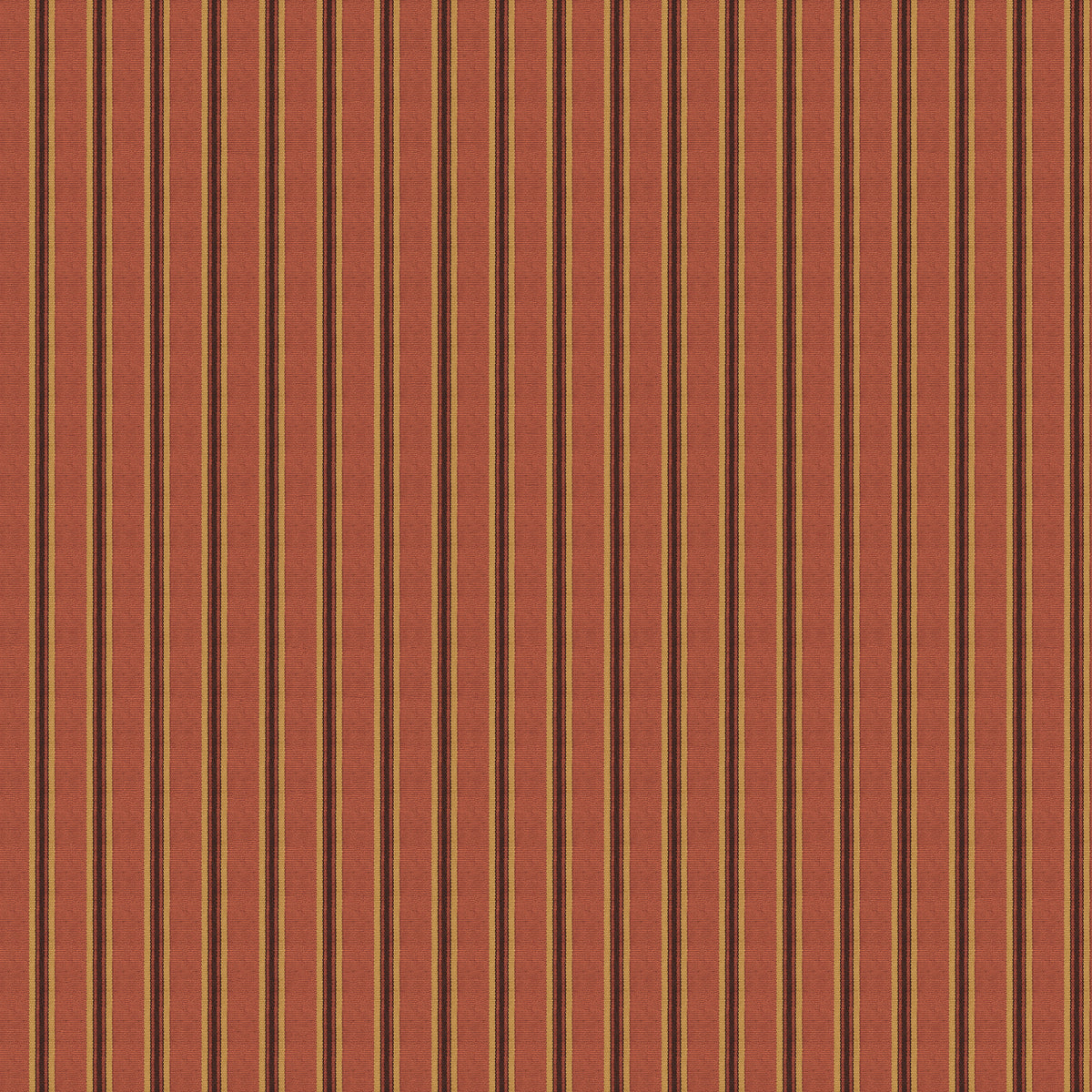 Somerton Stripe - Russet - FG109.V55.0 - Mulberry Wallpaper - Mulberry Wallpaper