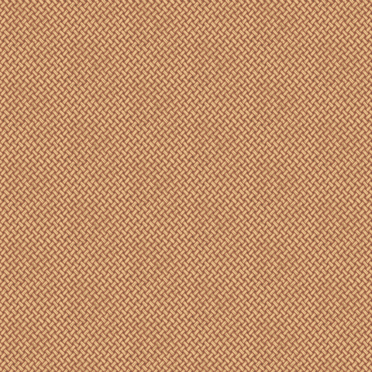 Basketweave - Russet - FG112.V55.0 - Mulberry Wallpaper