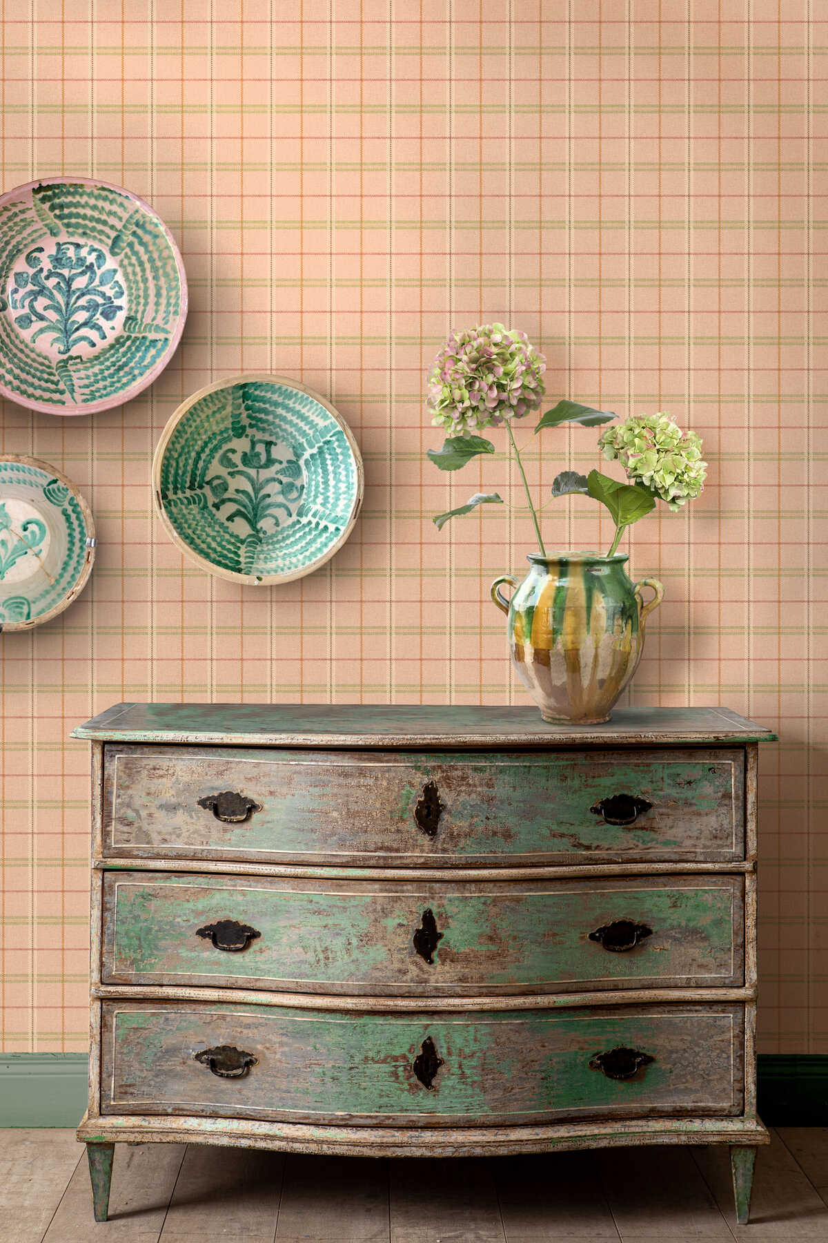 Islay - Tea Rose - MULBERRY Wallpaper