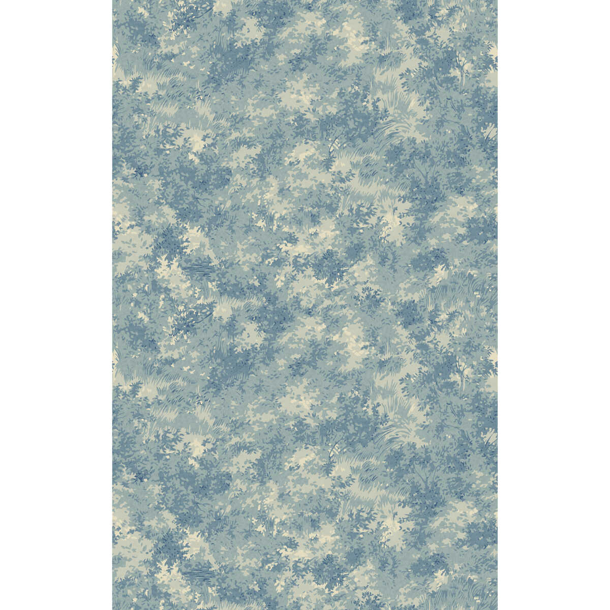 Mulberry Forest - Blue - MULBERRY Wallpaper