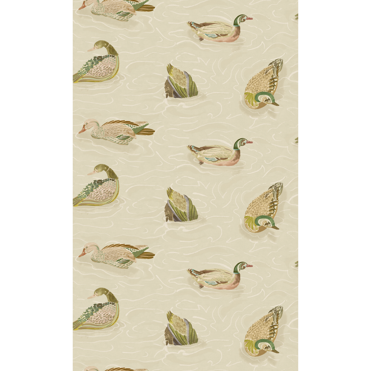 Duck Pond - Emerald/Stone