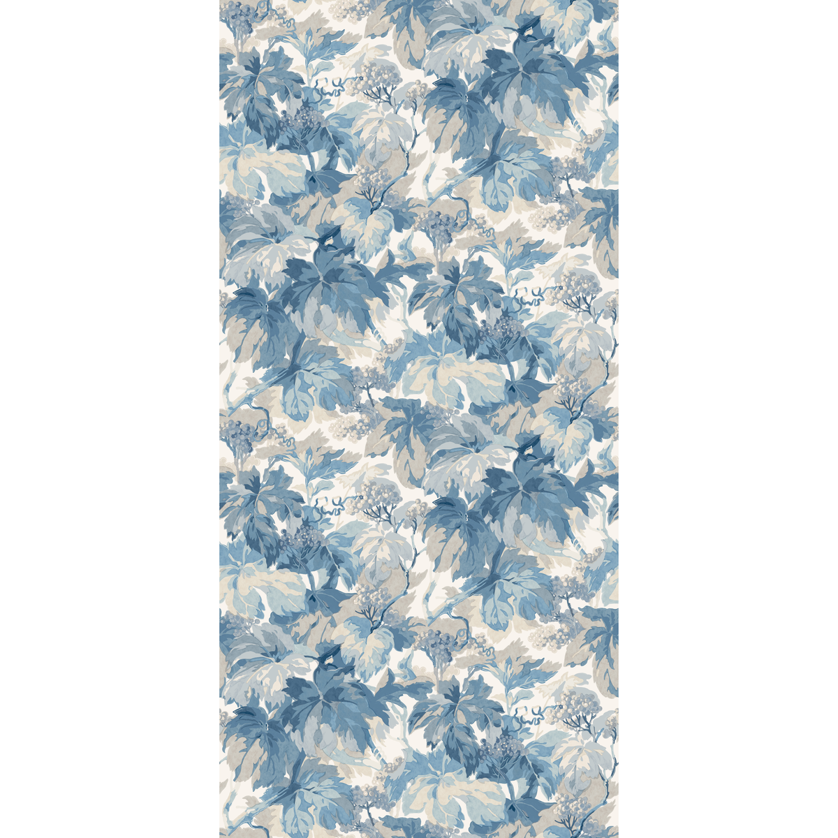 Country Walk - Blue - Mulberry Wallpaper
