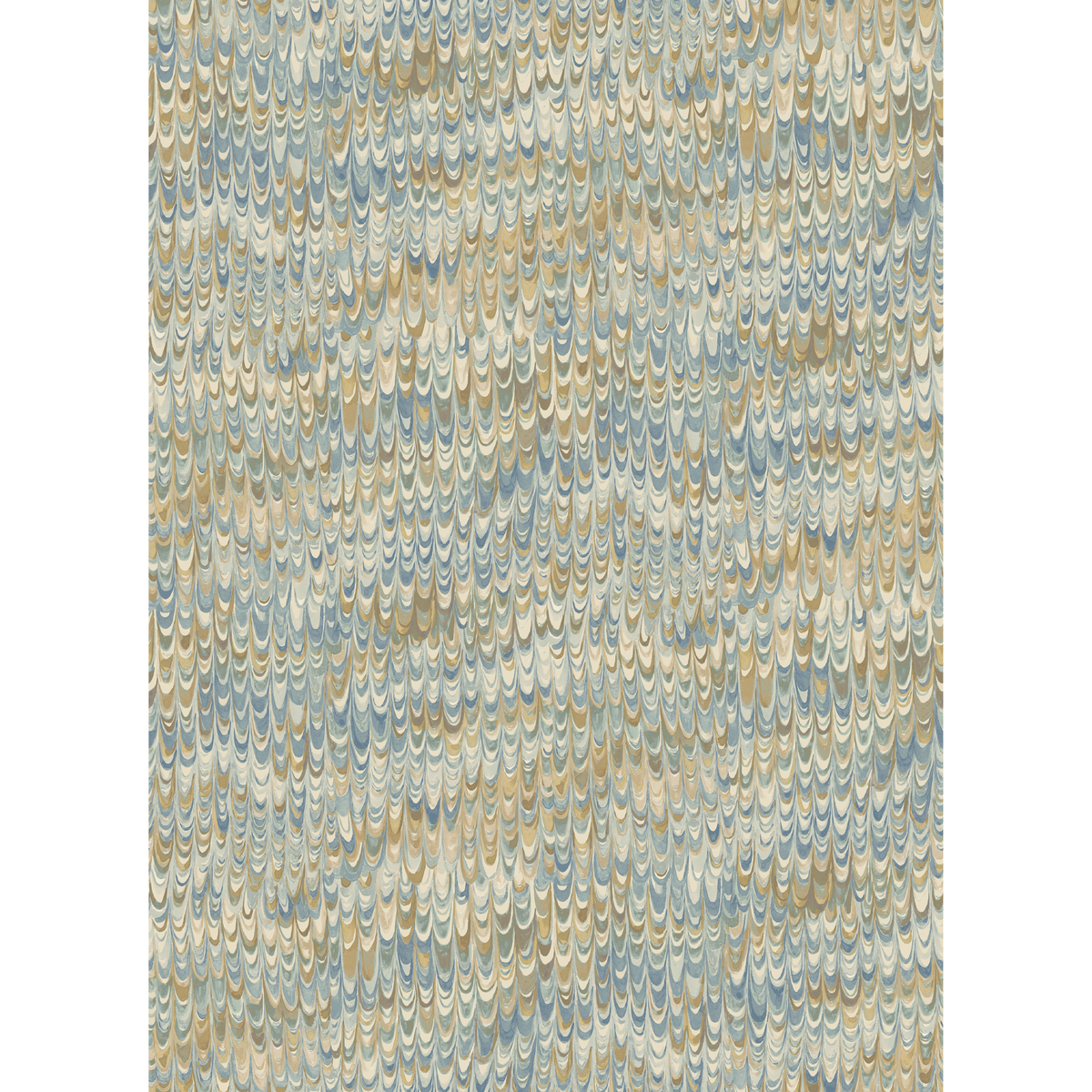 End Paper - Blue/Sand