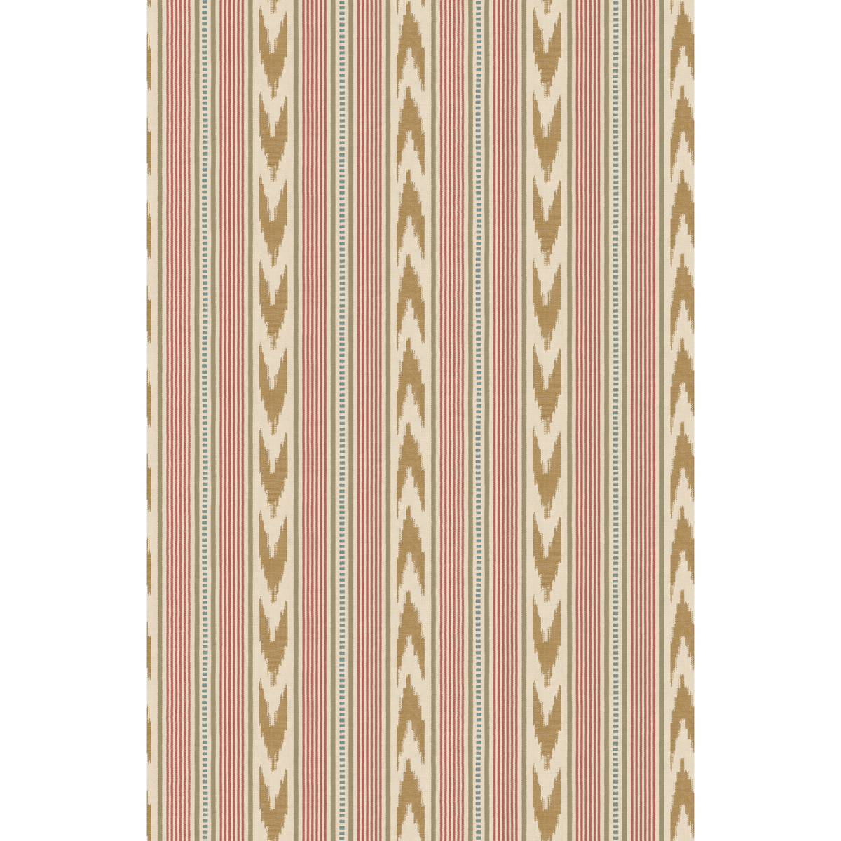 Newport Stripe - Old Red/Sand