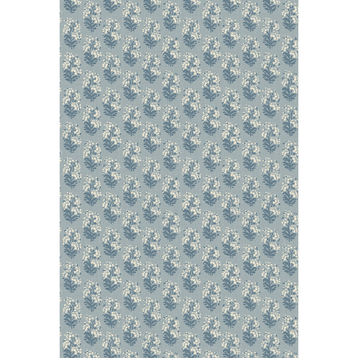 Heirloom Sprig - Denim - FG133.G34.0 - Mulberry Wallpaper - Mulberry Wallpaper