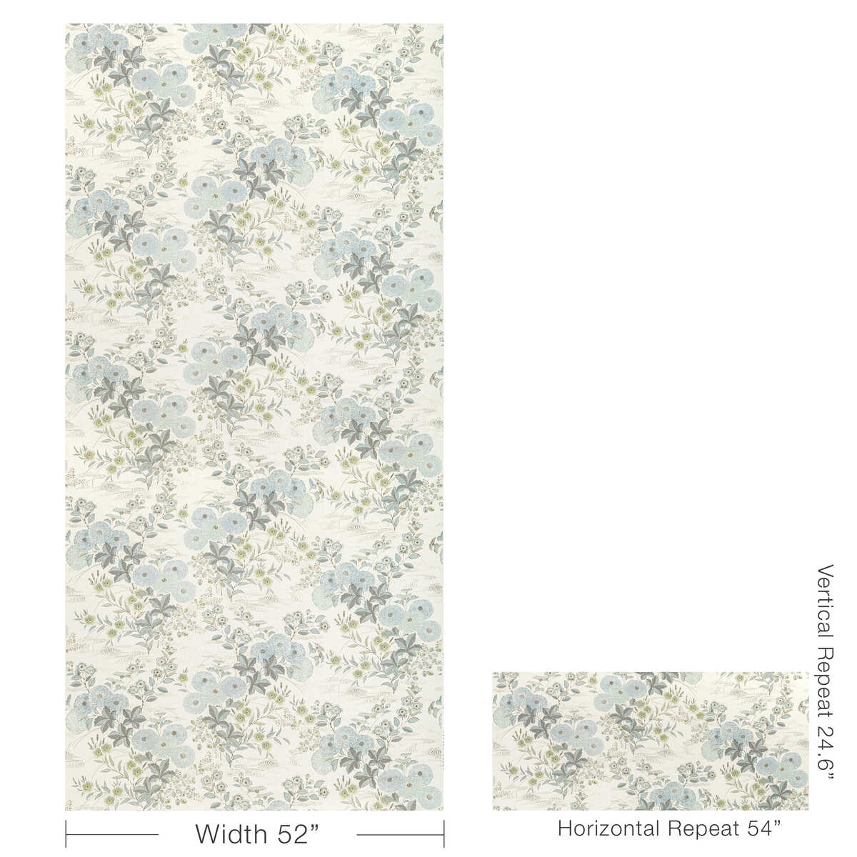 Fiorella - Lichen - KRAVET COUTURE Fabric