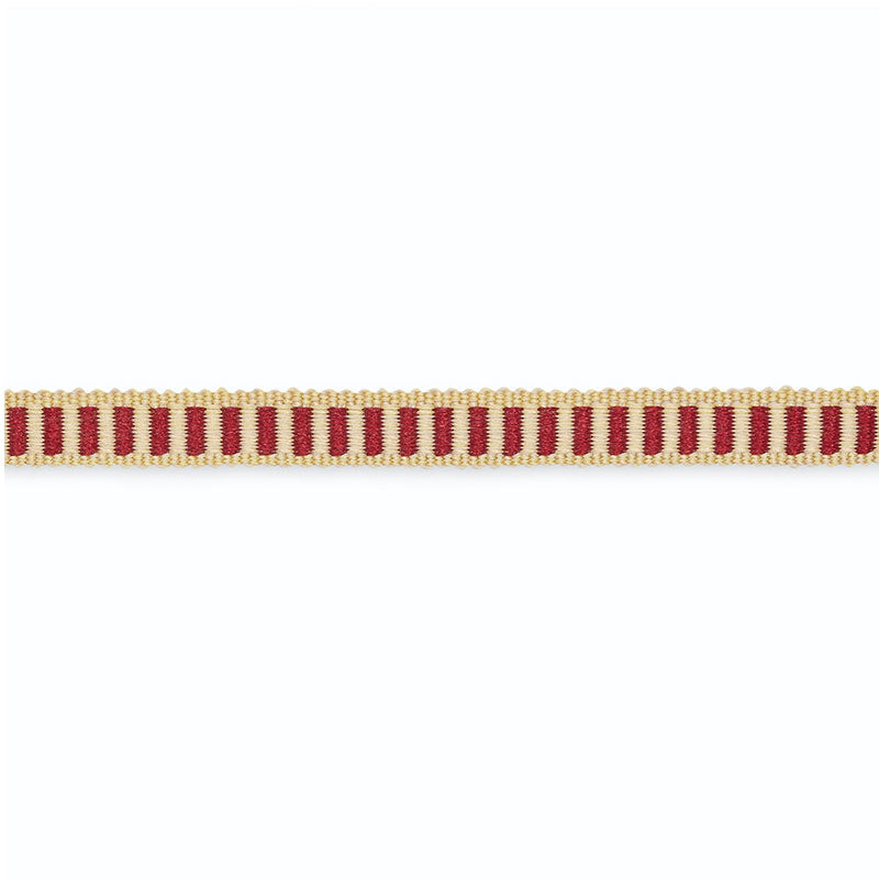 CLAUDINE-COTTON-GIMP-CLARET-ANTIQUE-GOLD-SCHUMACHER-G500-3 - Schumacher Recortar