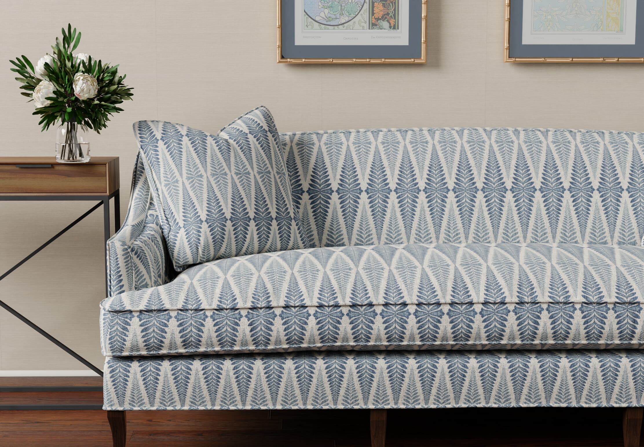 Gaskell 1 Navy - Stout Textiles Fabric - Stout Textiles Fabric