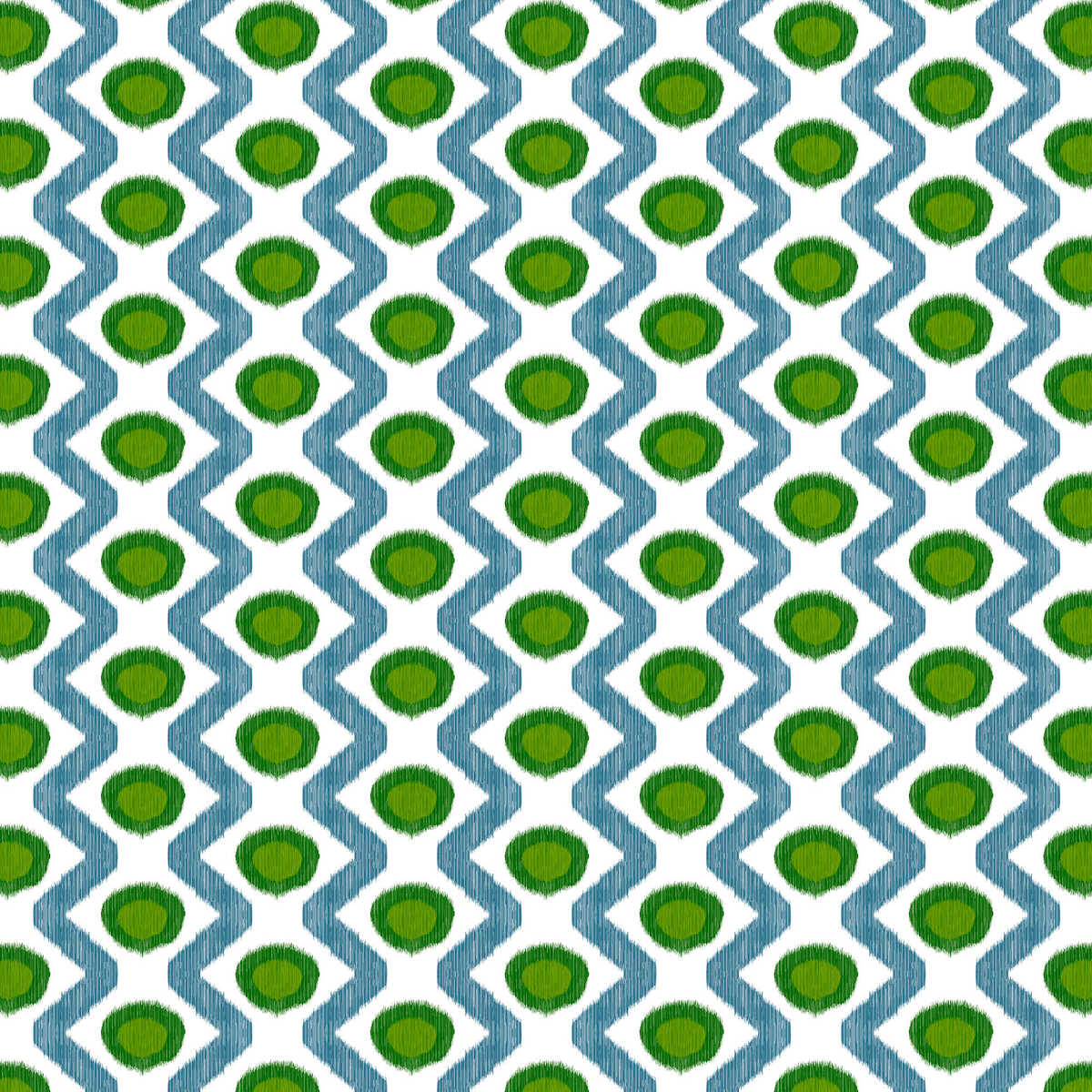 Cala Marsal - Verde Azul - GASTON Y DANIELA Fabric