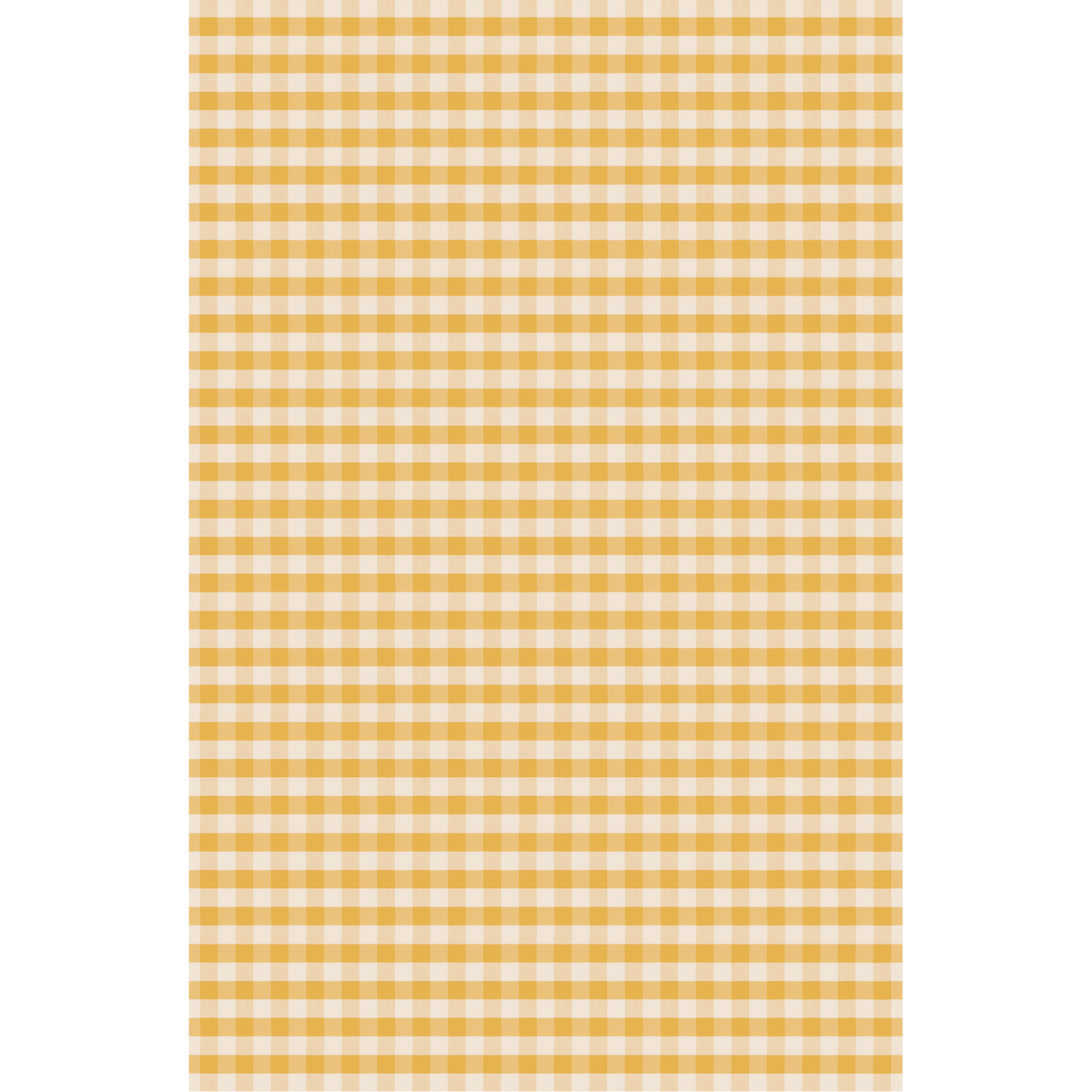 George & Minnie Checkmate - Daffodil - George & Minnie Fabric