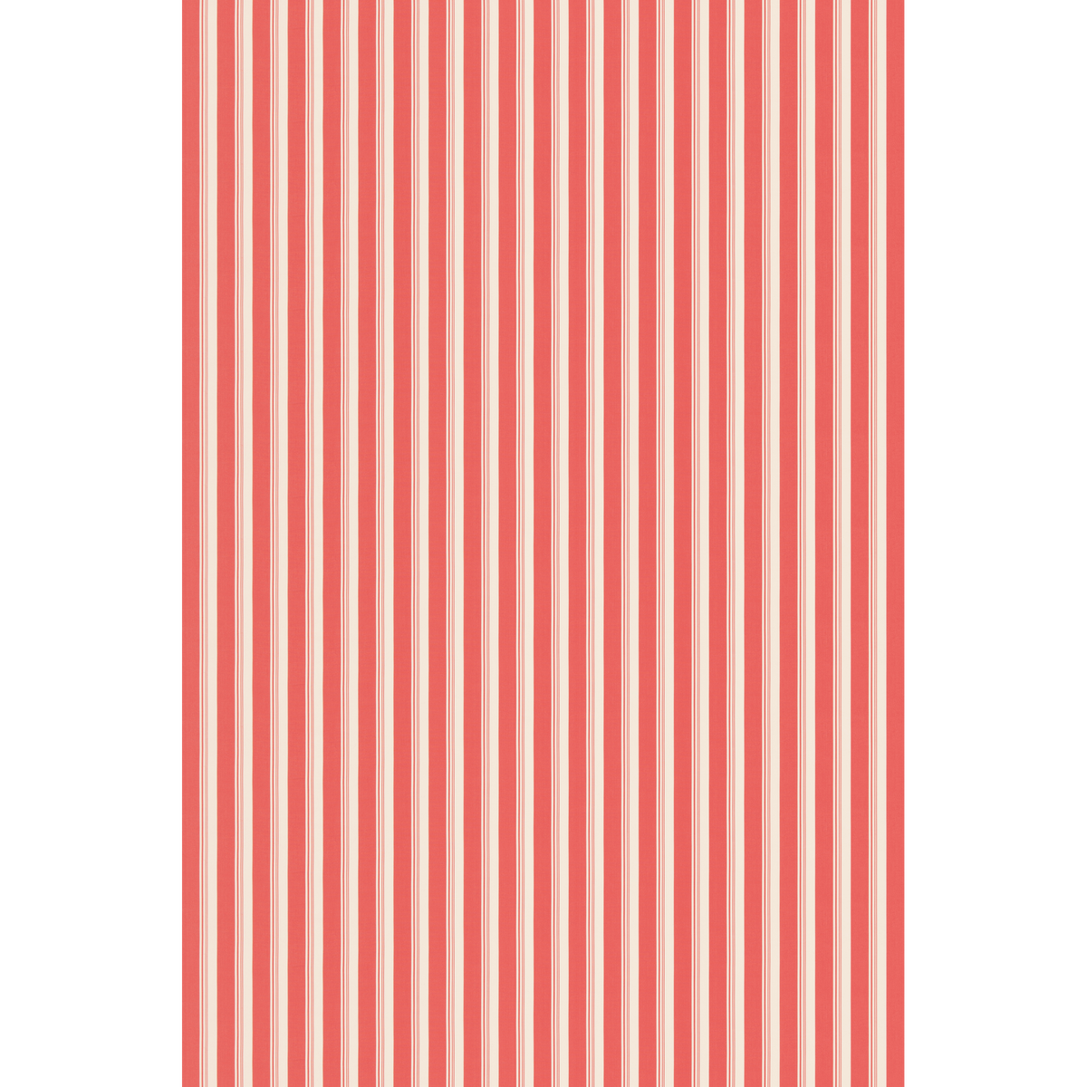 George & Minnie Ribbon Stripe - Raspberry - George & Minnie Fabric