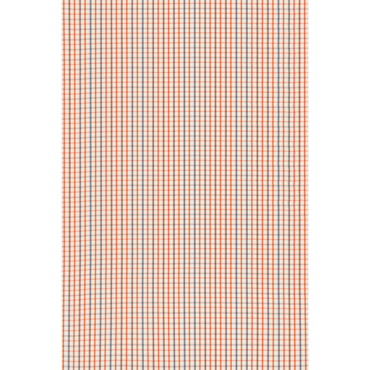 George & Minnie Checkers - Ink/Coral - George & Minnie Fabric