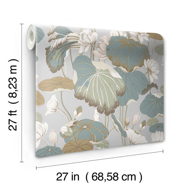 lotus-pond-wallpaper-heather-cotton-york-wallcoverings-go8294