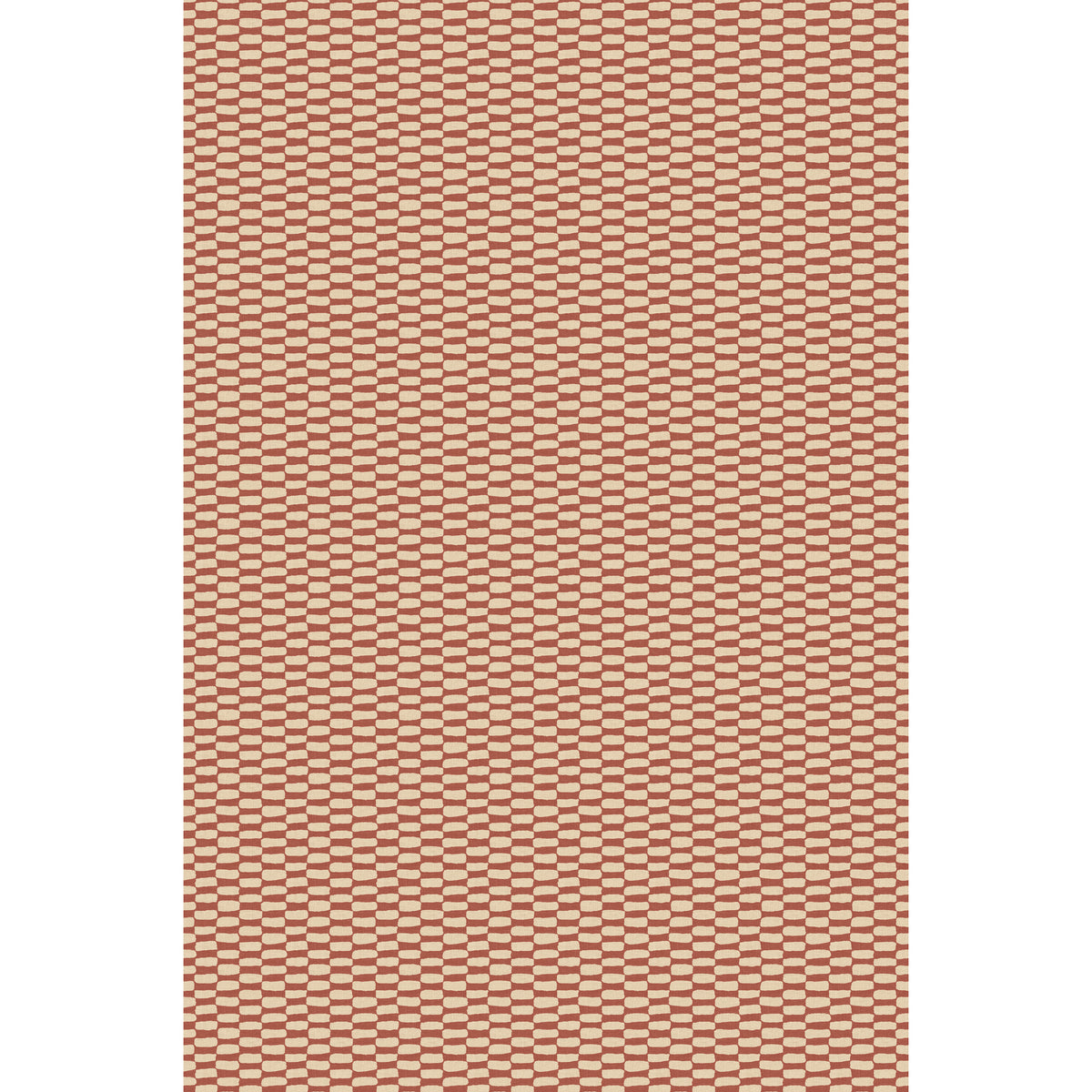 George & Minnie Offset - Terracotta - George & Minnie Fabric