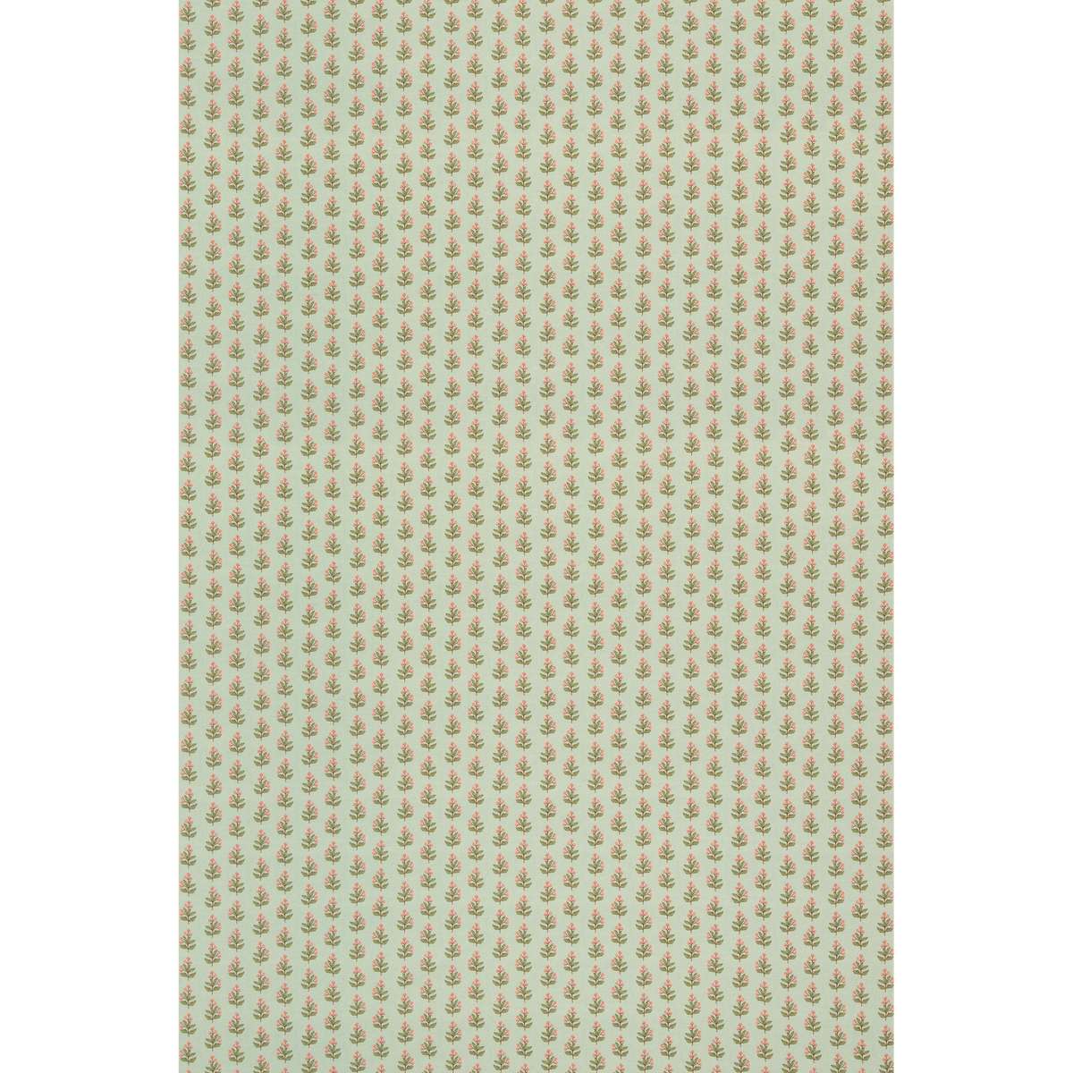 George & Minnie Ditsy - Aqua/Blush - George & Minnie Fabric