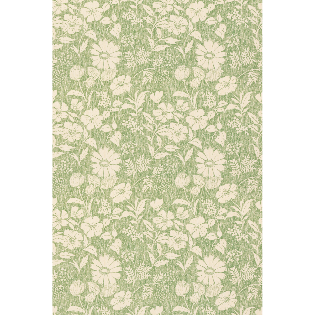 George & Minnie Wild Meadow - Emerald - George & Minnie Fabric