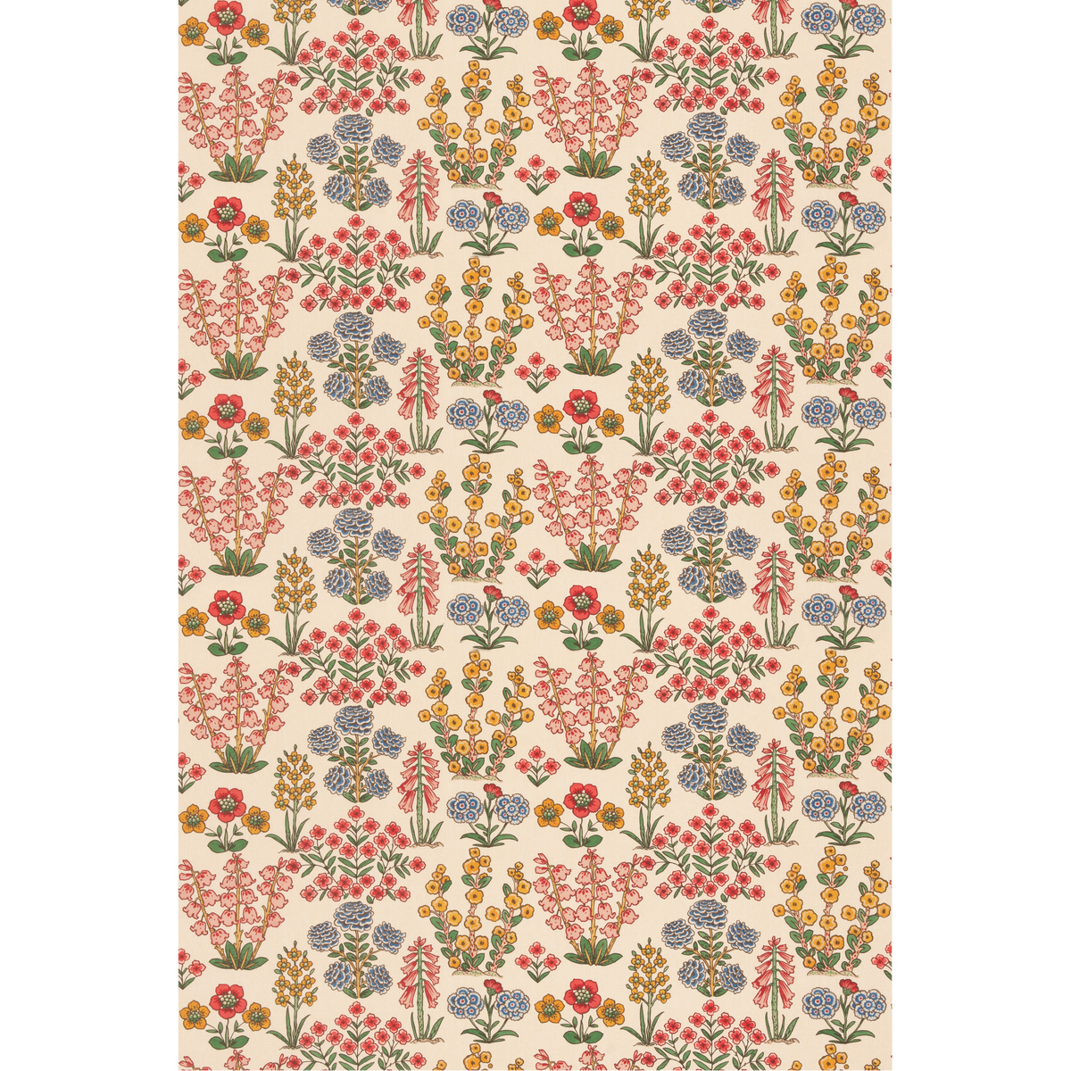 George & Minnie Minnie's Garden - Raspberry/Daffodil - George & Minnie Fabric