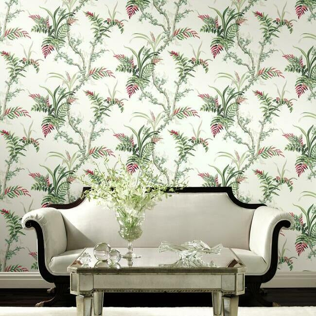 enchanted-fern-wallpaper-green-crimson-york-wallcoverings-gr5993