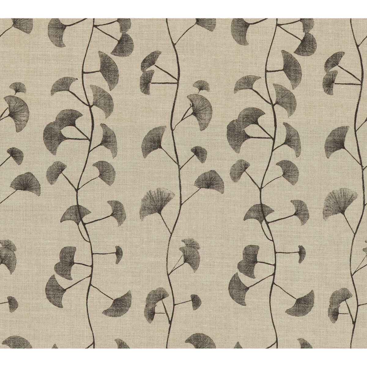 Gwf26161180 Fans Natural Charcoal Lee Jofa Modern Fabric