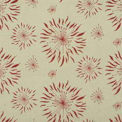 Gwf26191690 Dandelion Cream Red Lee Jofa Modern Fabric