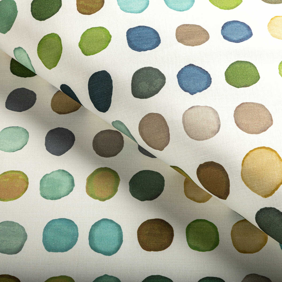 Twister Print - Kiwi/Slate - LEE JOFA MODERN Fabric