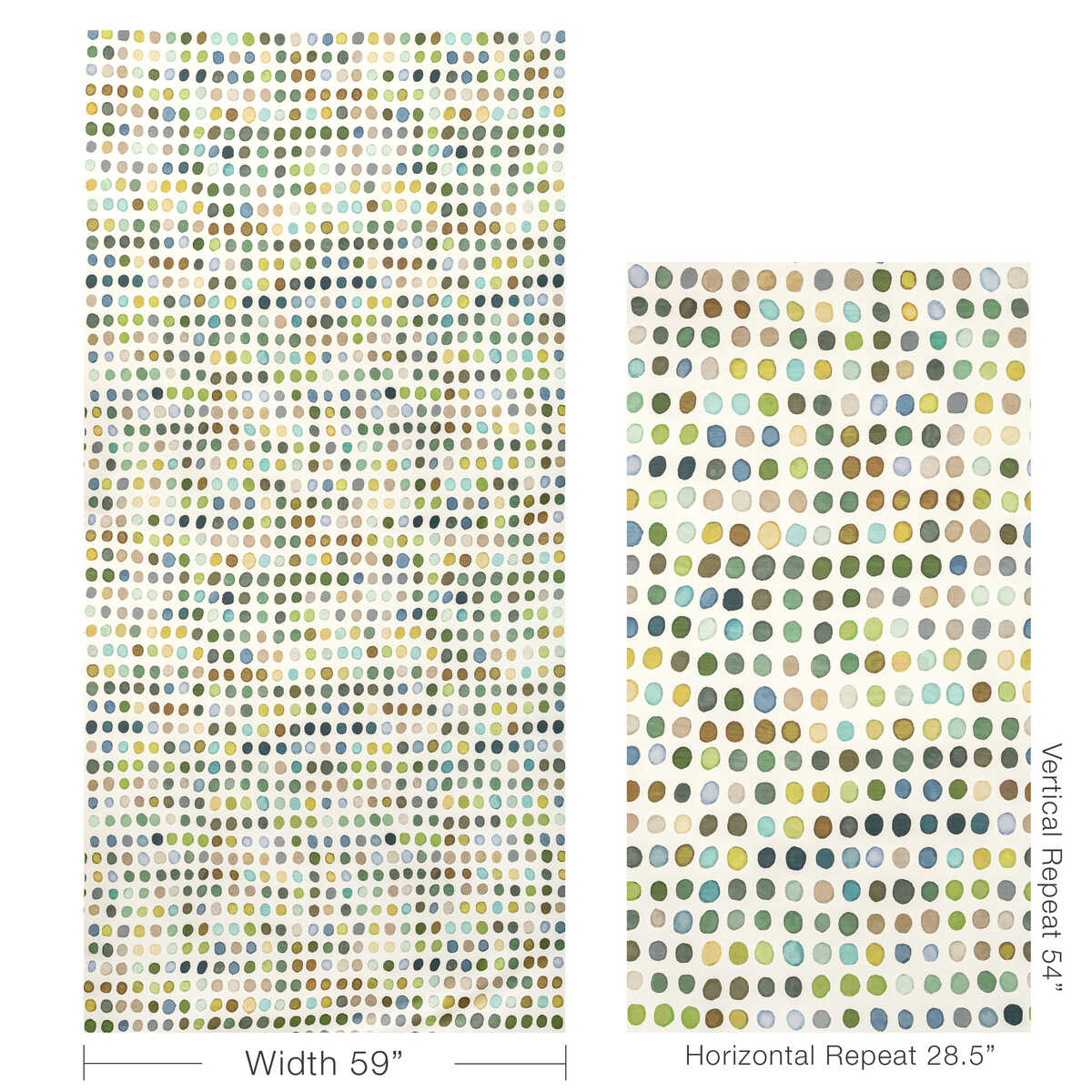 Twister Print - Kiwi/Slate - LEE JOFA MODERN Fabric