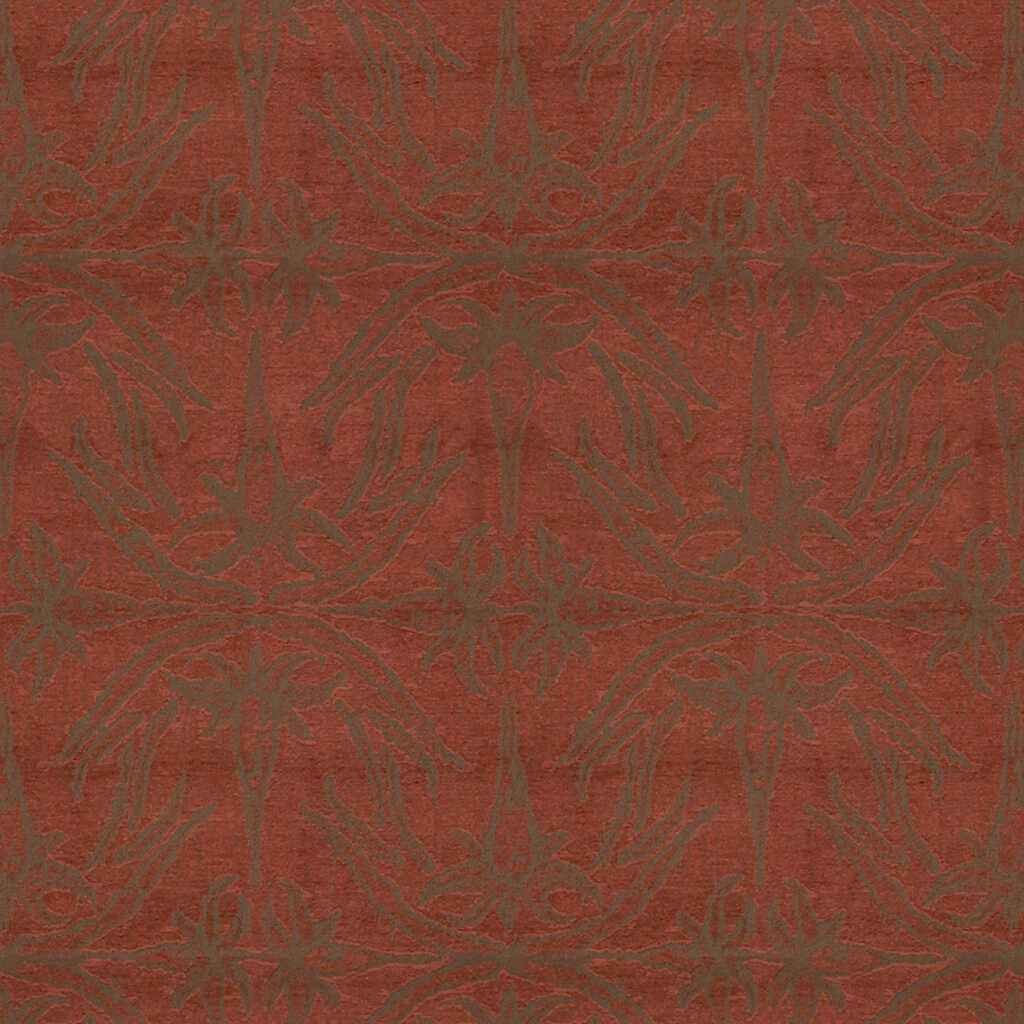 Gwf2926190 Lily Branch Red Lee Jofa Modern Fabric